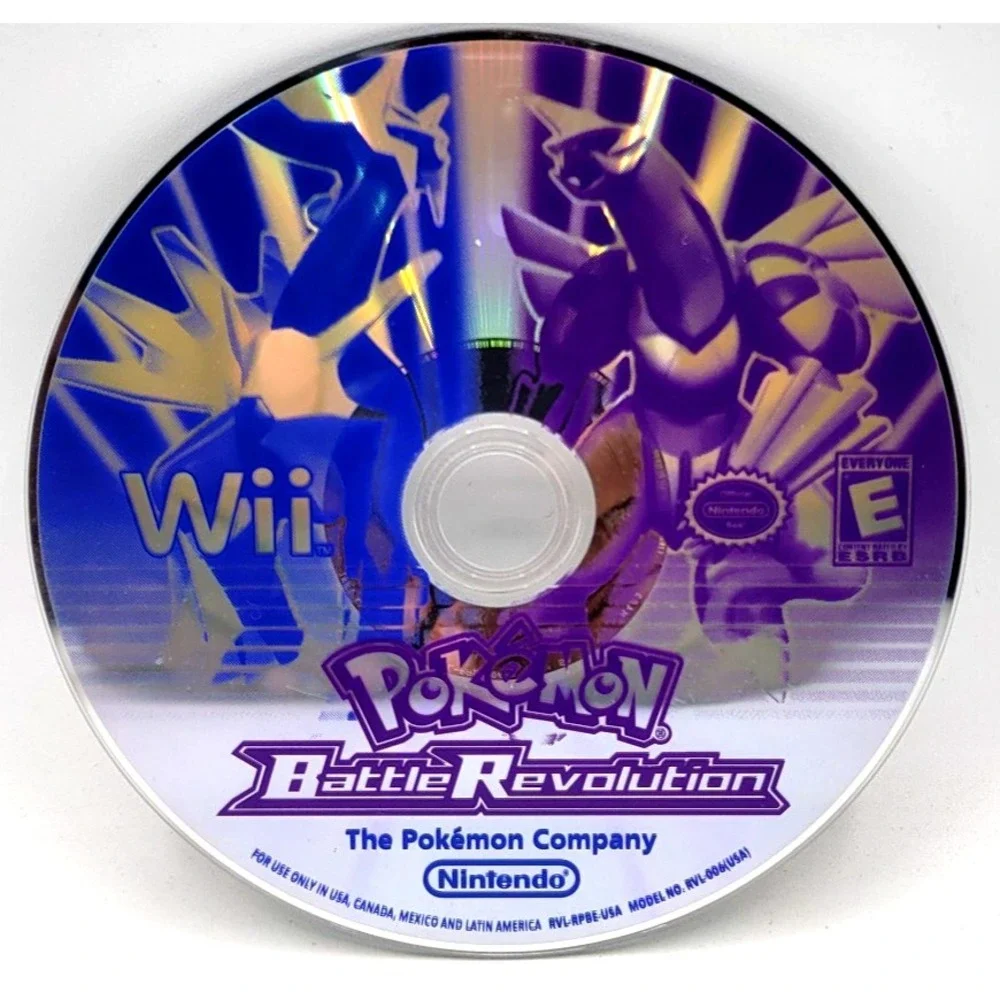 Pokemon Battle Revolution‎ (Nintendo Wii, 2007) Disc Only, Tested And Working